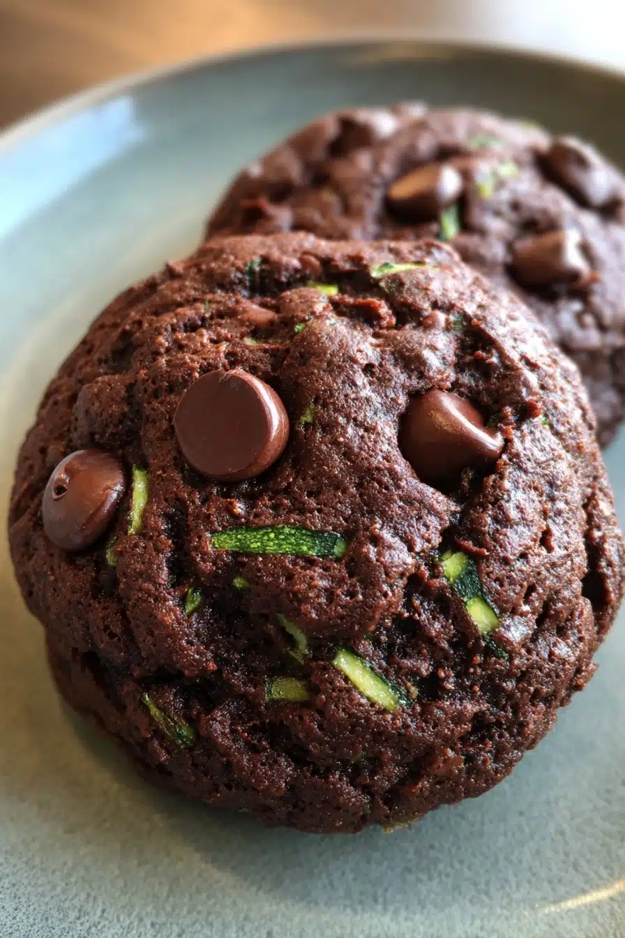 Chocolate Zucchini Cookies Recipe