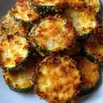 Crispy Parmesan Zucchini Rounds Recipe