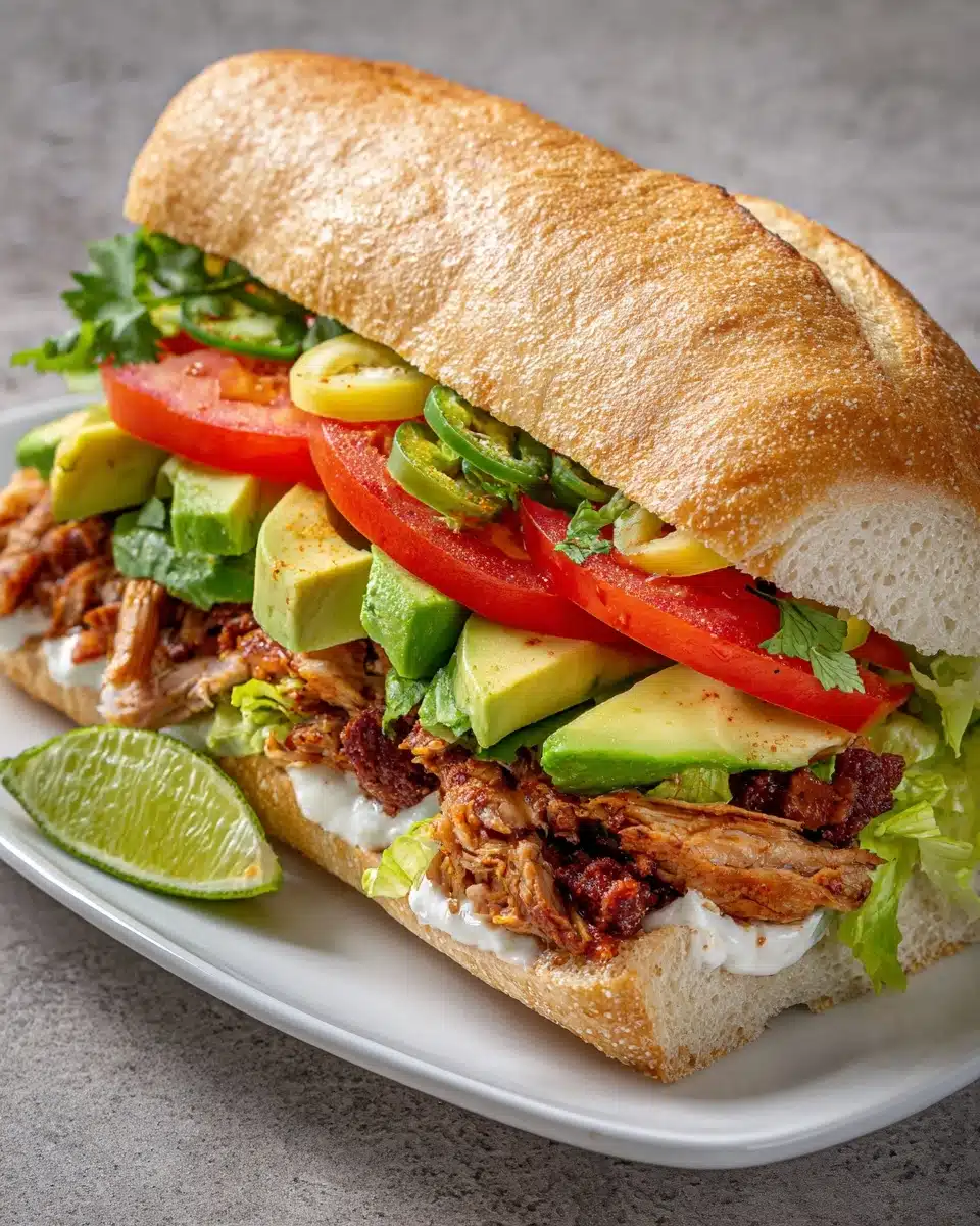Mexican Torta Recipe