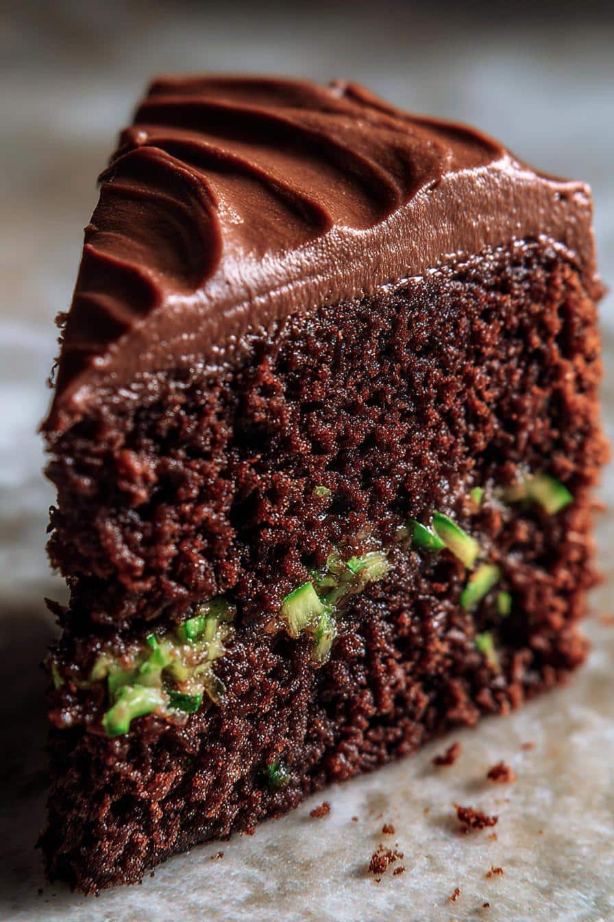 Moist Chocolate Zucchini Cake