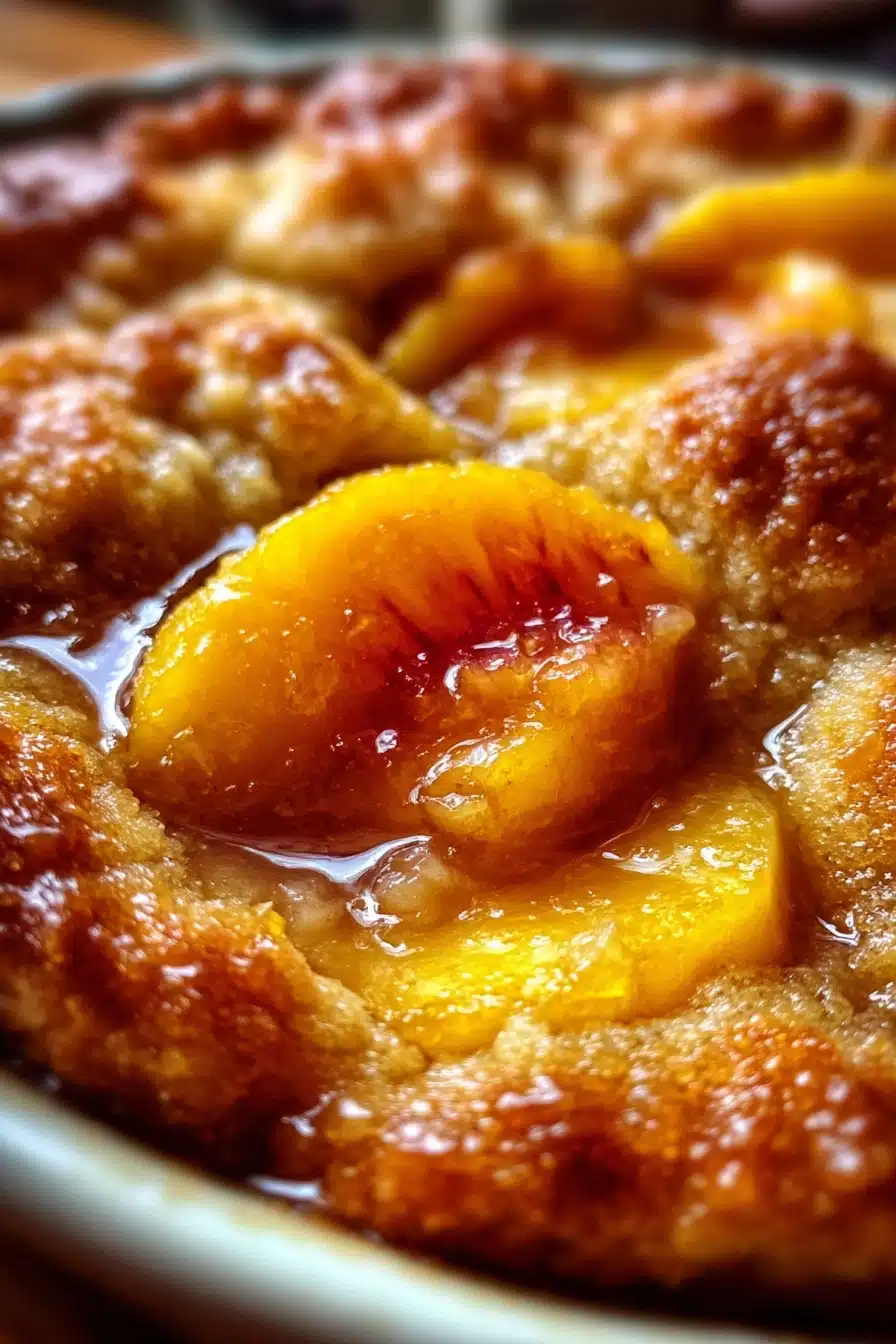Peach Cobbler Fresh