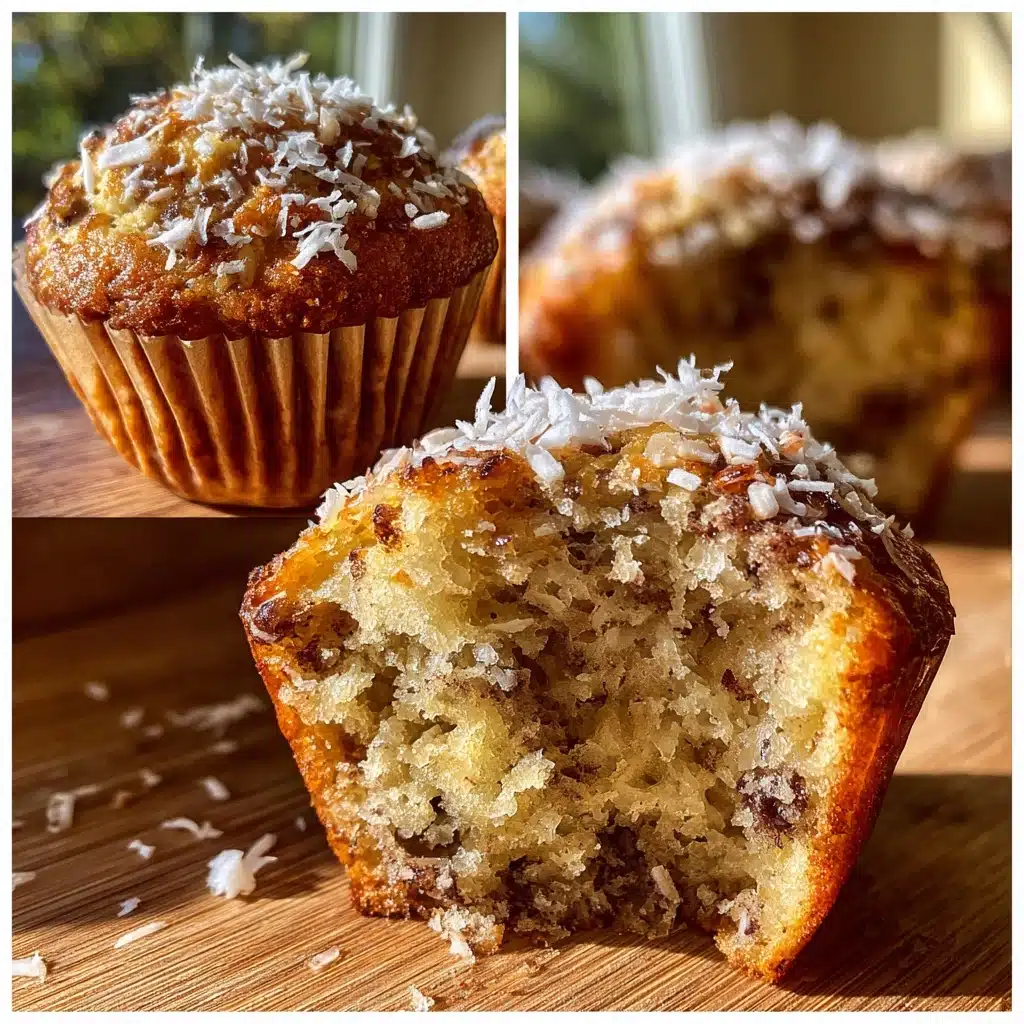 Coconut Banana Muffins