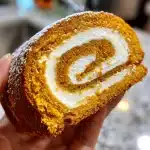 Pumpkin Roll with Cream Cheese Filling