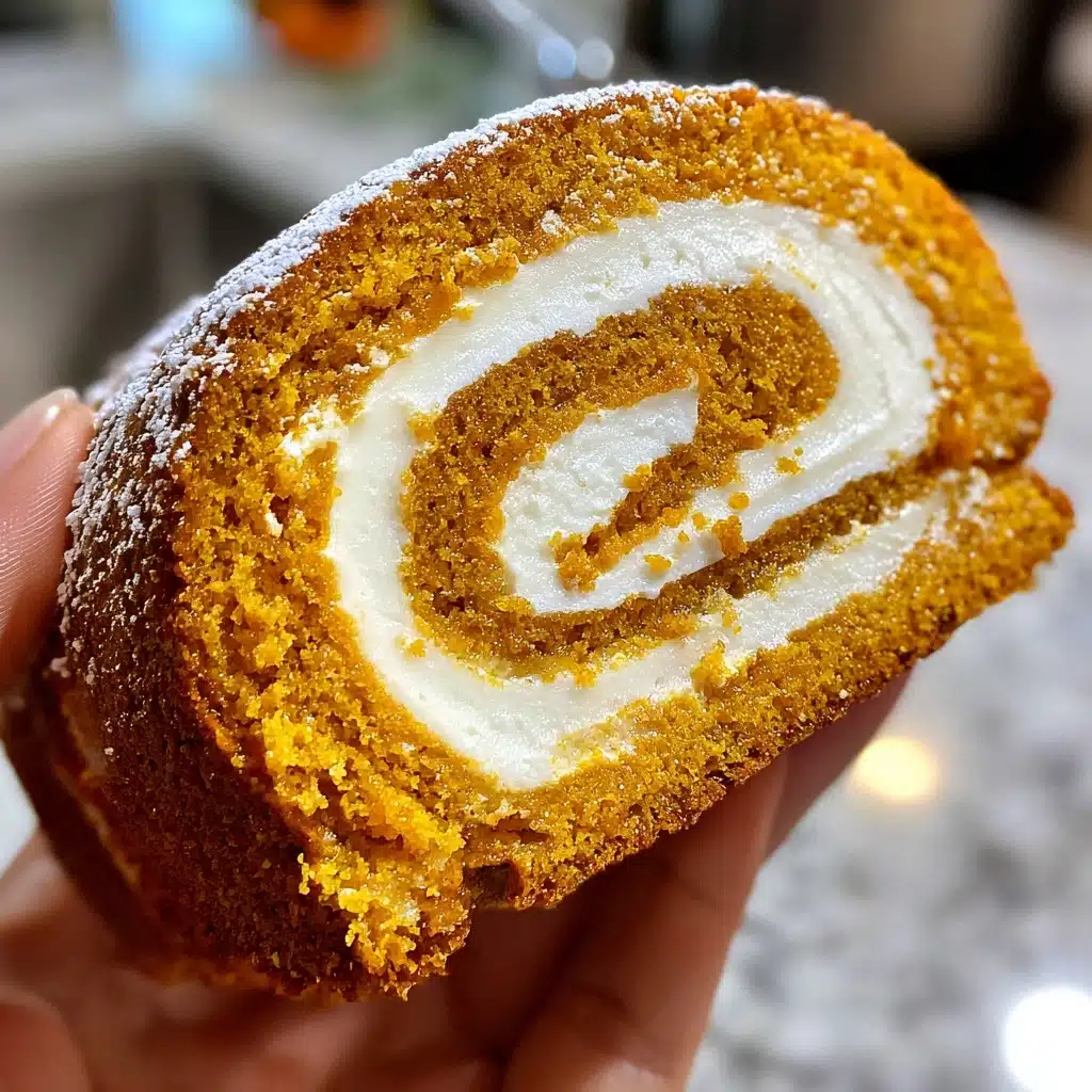 Pumpkin Roll with Cream Cheese Filling