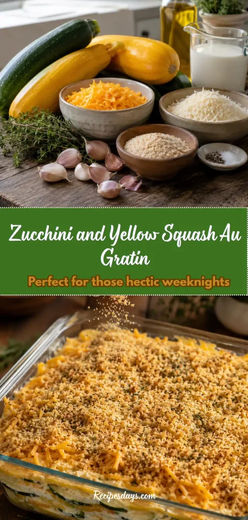 Zucchini and Yellow Squash Au Gratin: A Delicious Twist! 103 Zucchini and Yellow Squash Au Gratin 1