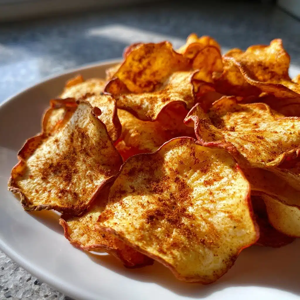 Air Fryer Cinnamon Apple Chips