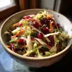 Cranberry Apple Coleslaw
