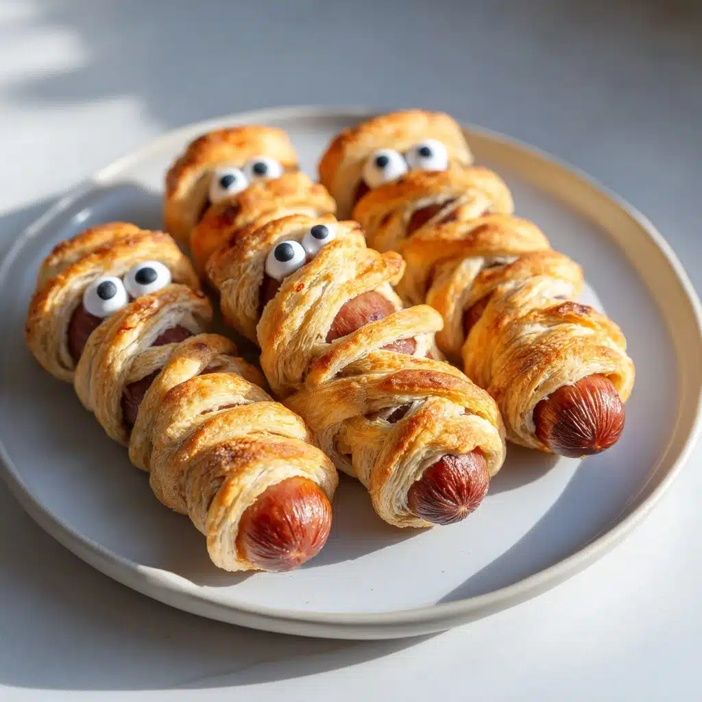 Halloween Sausage Mummy Wraps