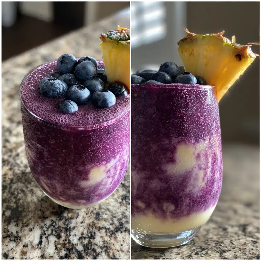 Blueberry Colada: A Refreshing Tropical Twist