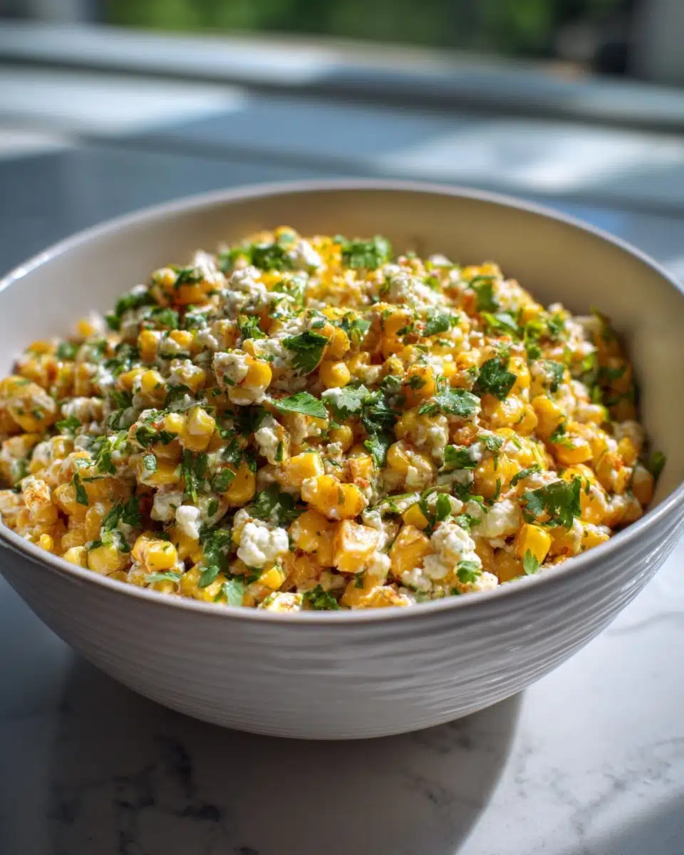 Flavorful Mexican Street Corn Salad Recipe for Summer Fun