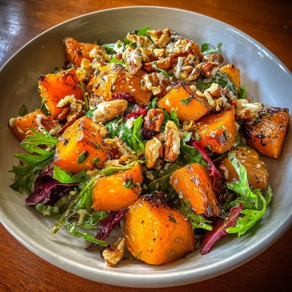 Garlic Roasted Pumpkin Salad: A Flavorful Fall Favorite