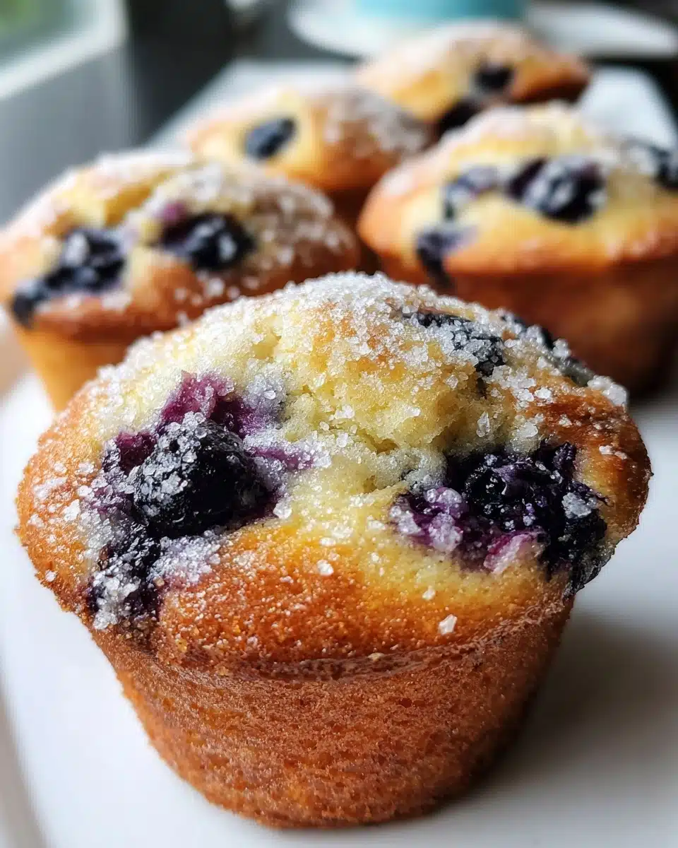 Greek Yogurt Blueberry Muffins Recipe – Moist and Naturally Sweet