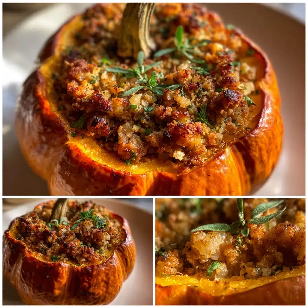 Ground Turkey and Brown Butter Sage Stuffed Pumpkins: A Cozy Fall Feast