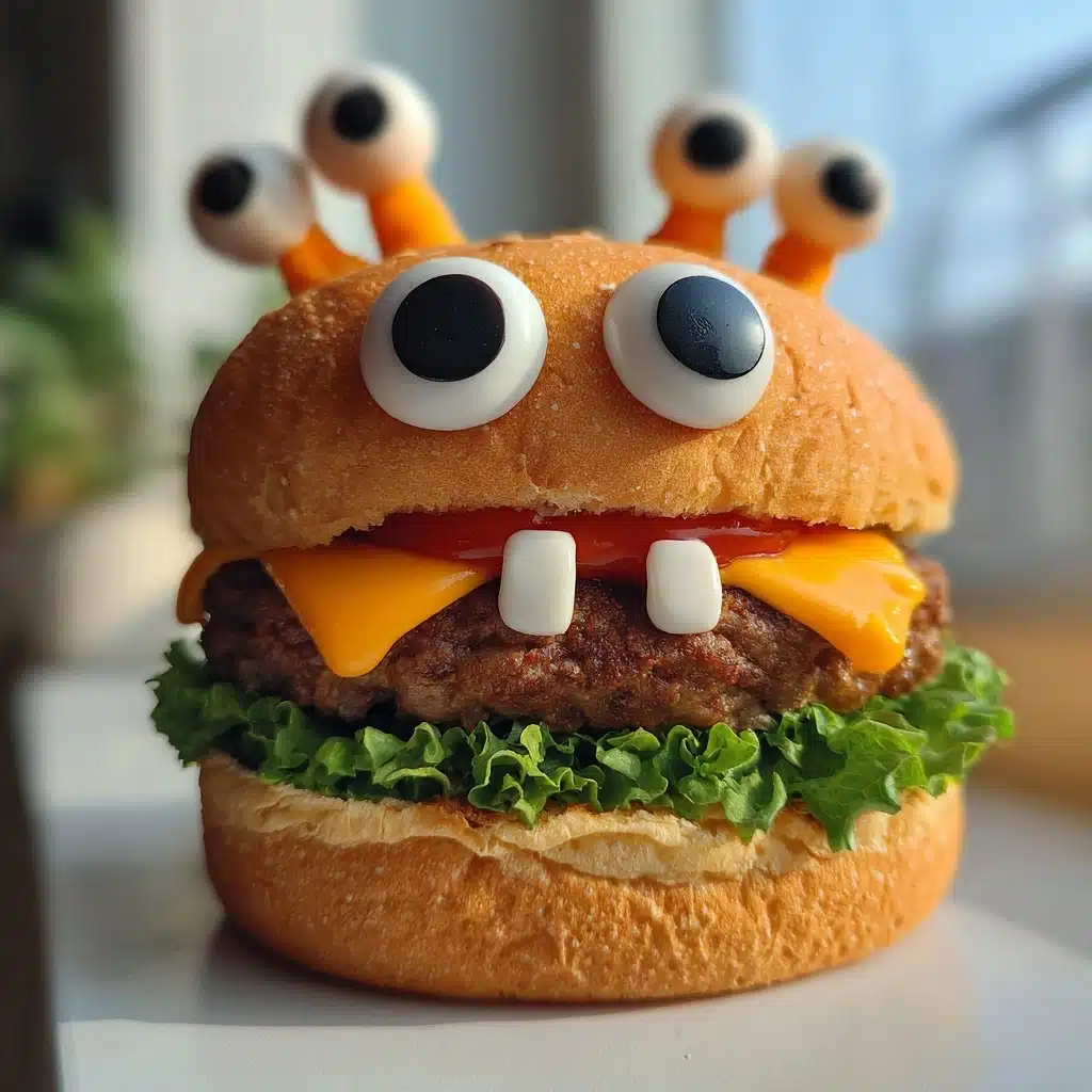 Halloween Burger Monsters: Spooky, Fun, and Delicious