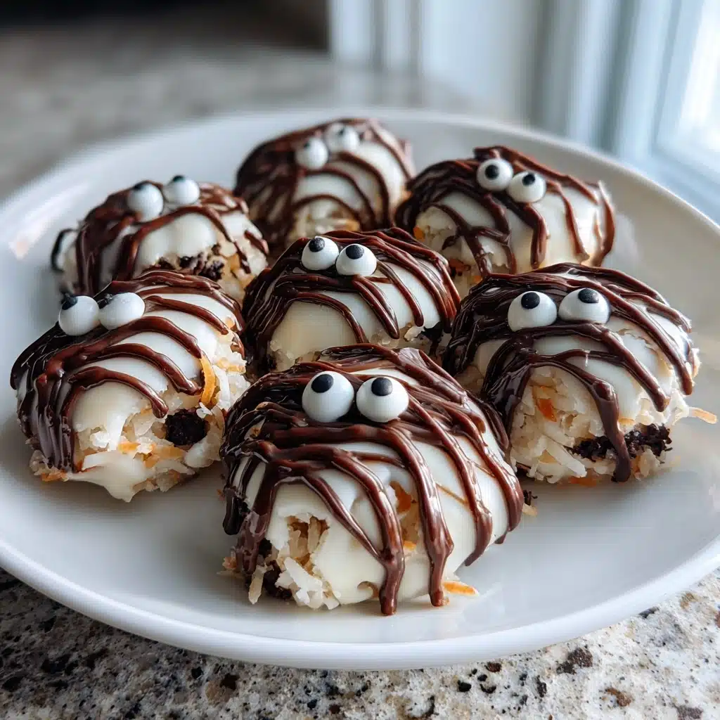 Halloween Coconut Kiss of Death Bites Recipe