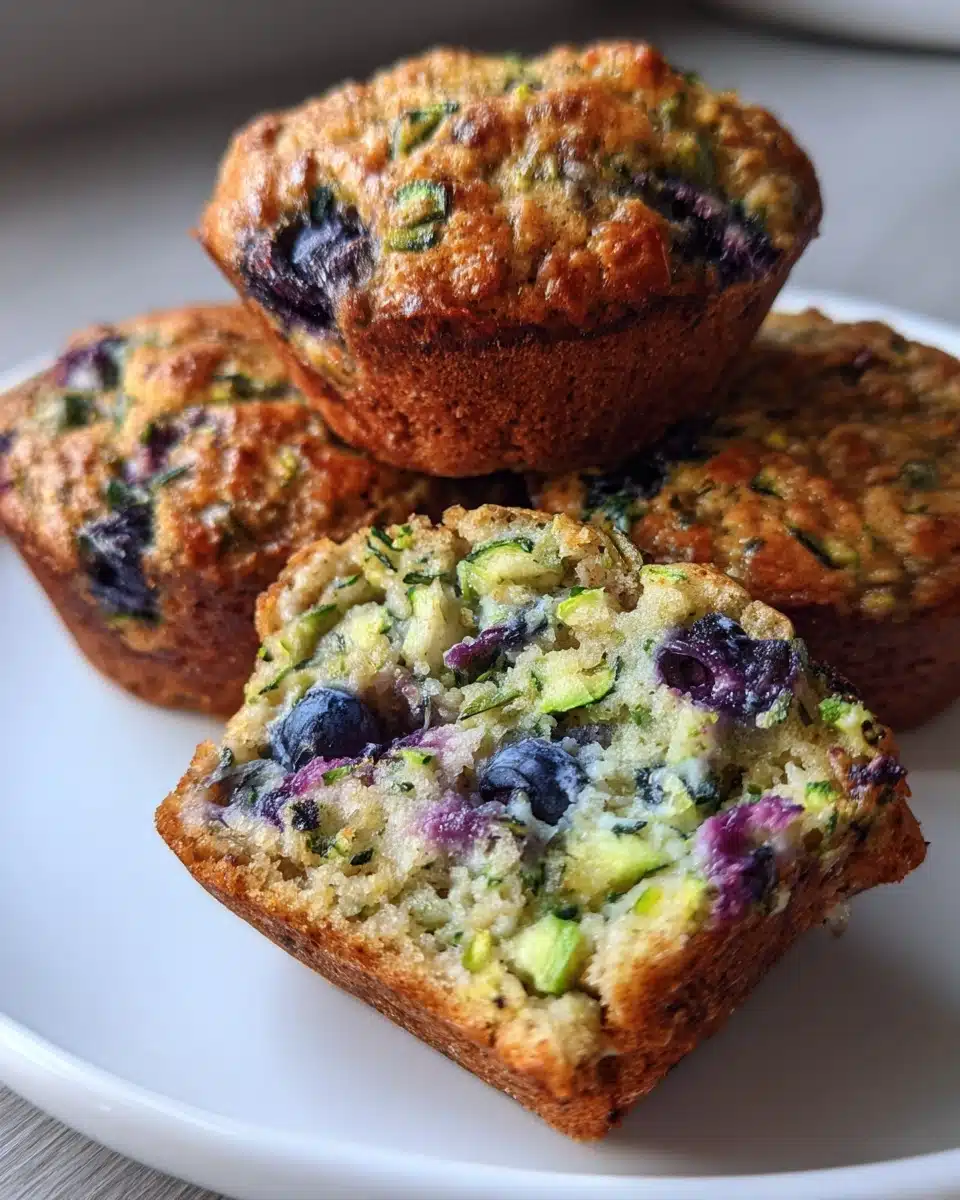 Healthy Blueberry Zucchini Muffins Recipe – Delicious Morning Snack