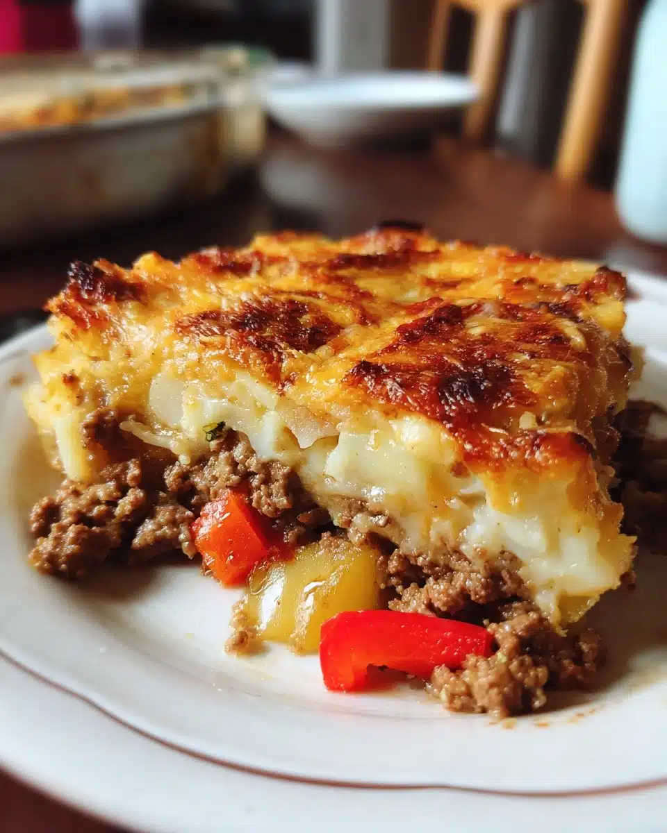 Hobo Casserole Recipe with Ground Beef and Potatoes – Quick Family Meal