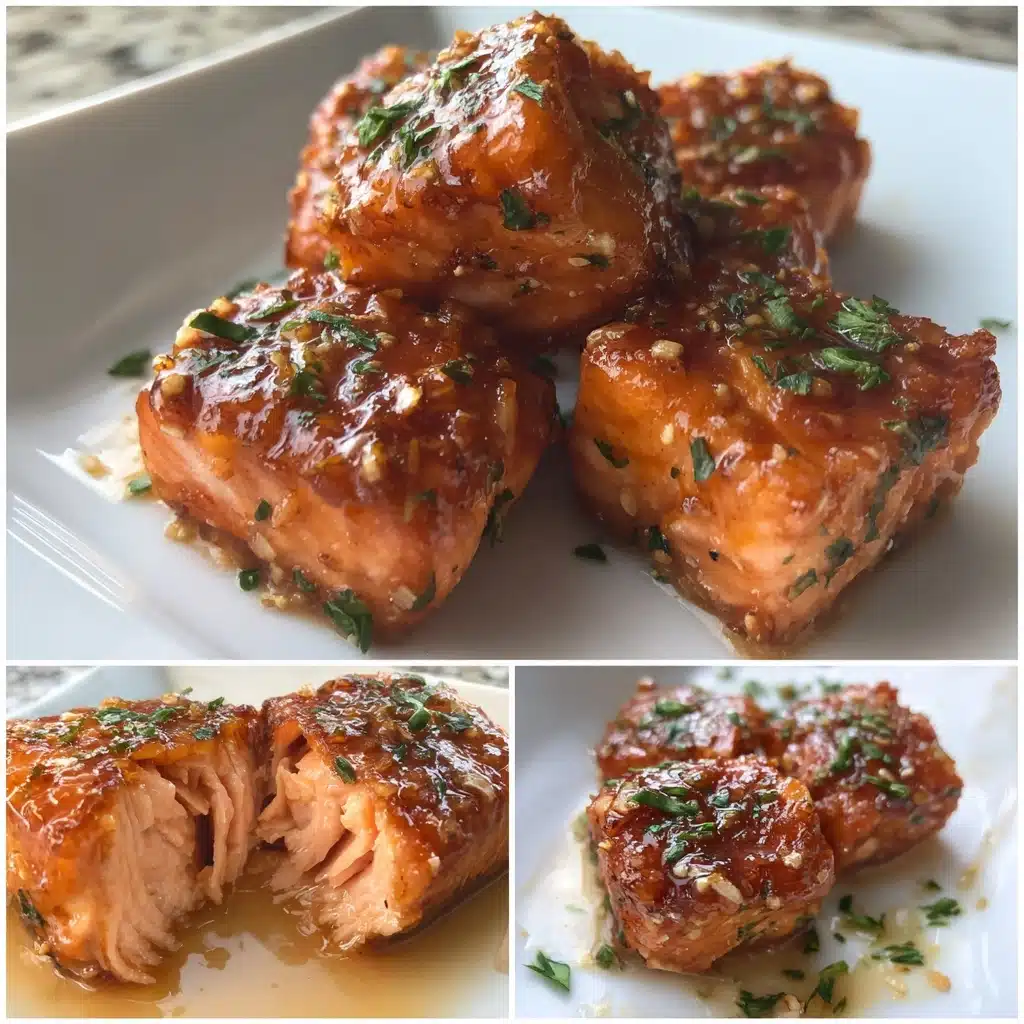 Irresistible Air Fryer Honey Garlic Salmon Bites Recipe