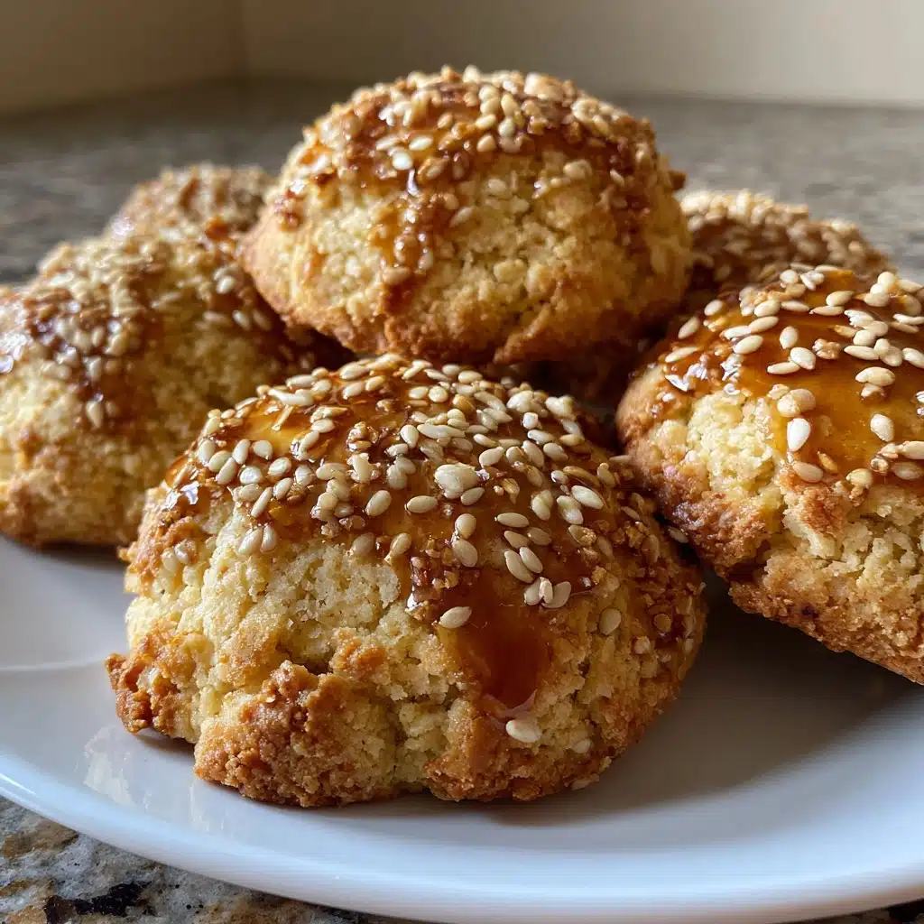 Irresistible Buttery Honey Sesame Cookies Recipe