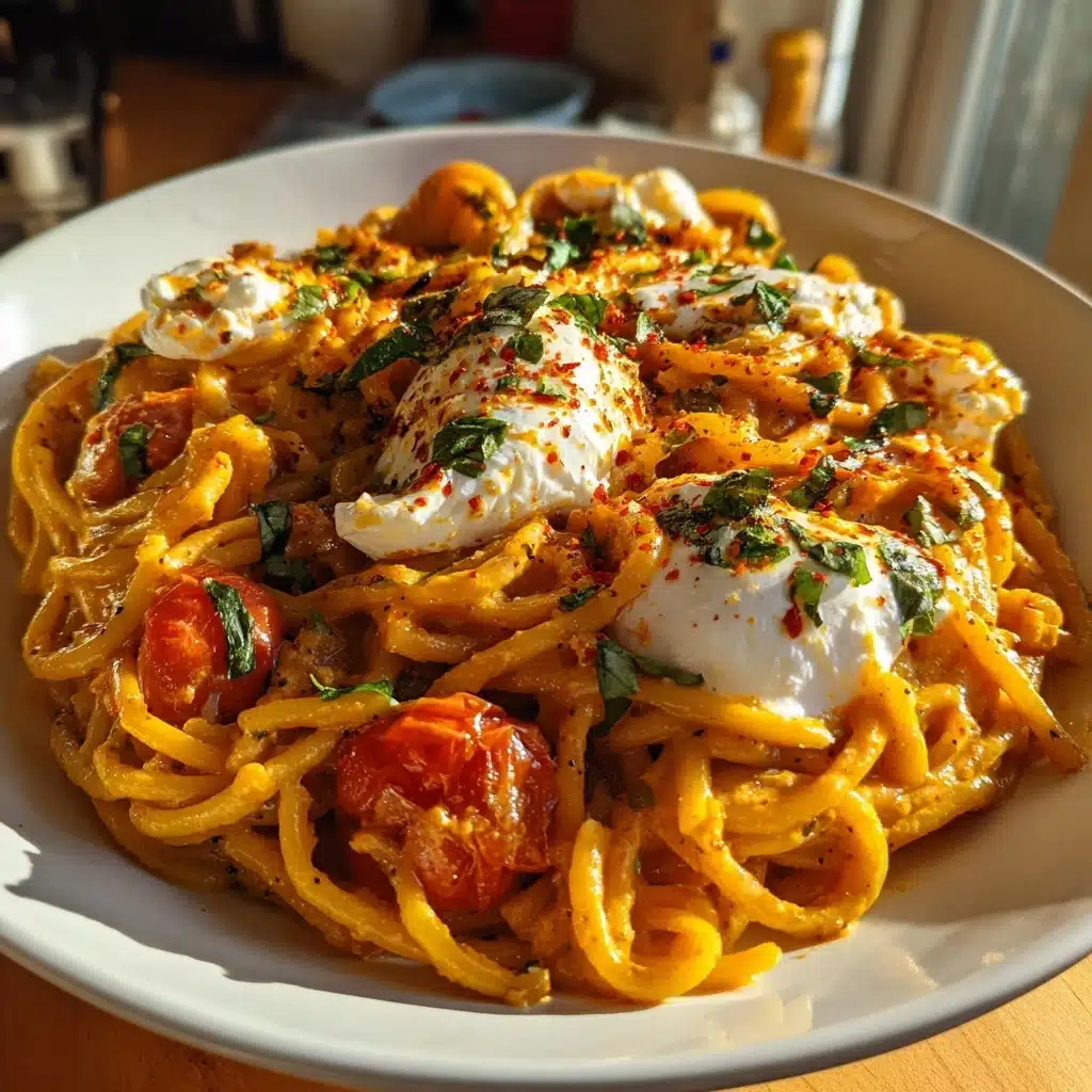Irresistible Creamy Tomato Burrata Pasta Recipe