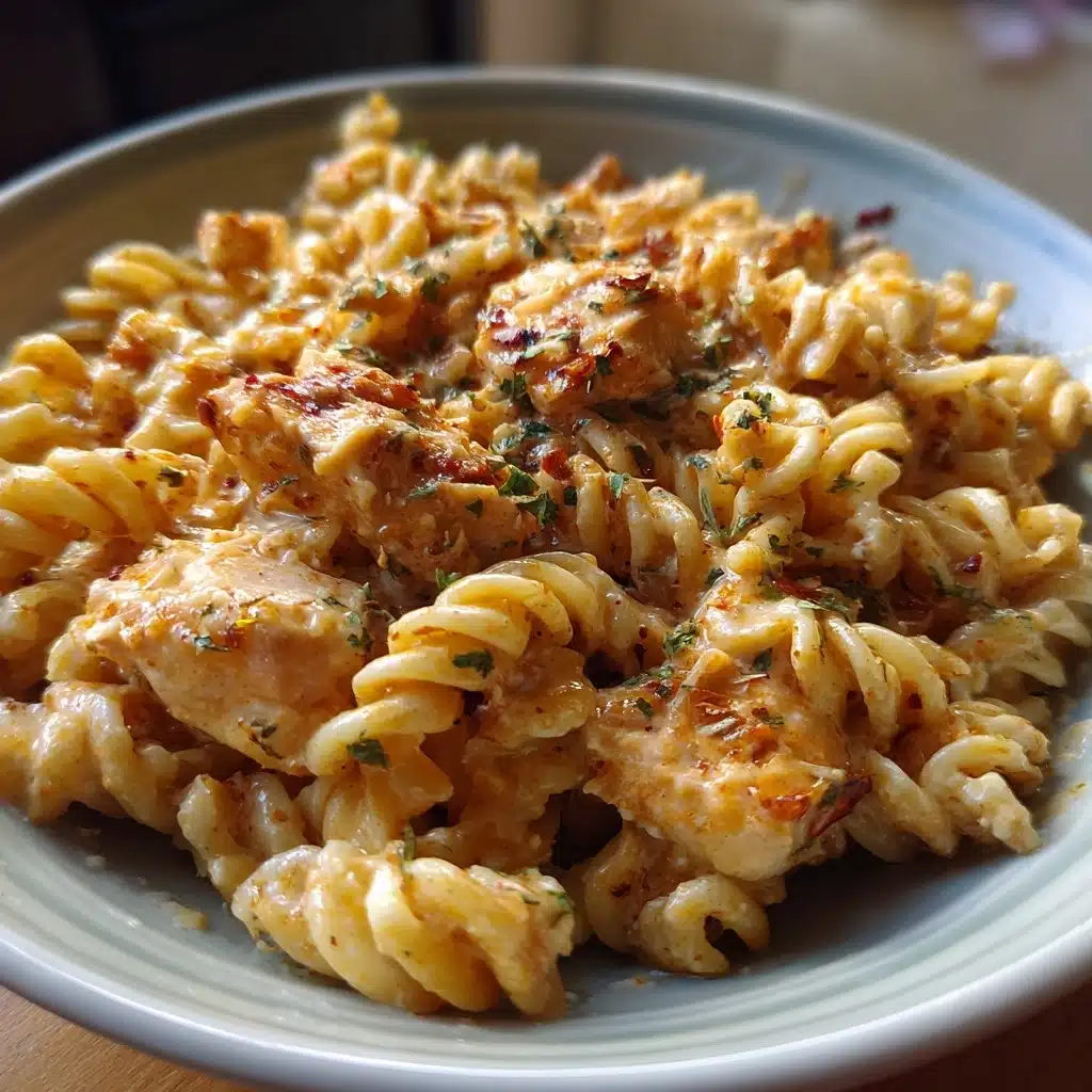 Irresistible One Pot Smoky Chipotle Cheesy Chicken Pasta