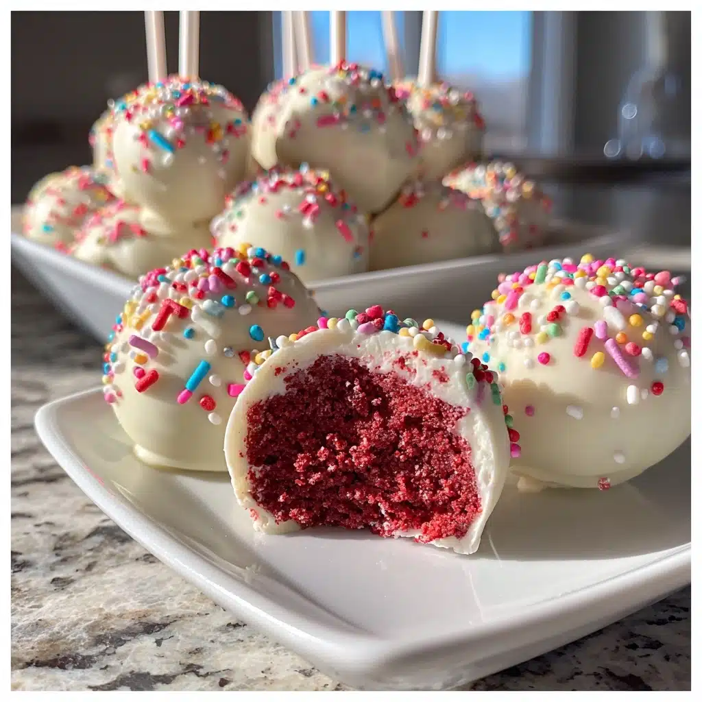 Irresistible Red Velvet Cake Pops: Sweet Bite-Sized Joy