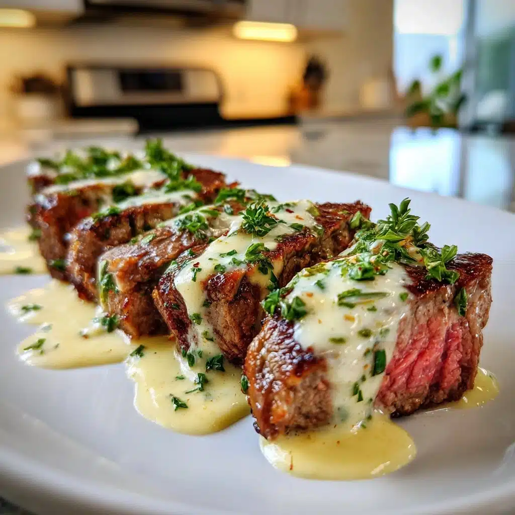 Irresistible Sirloin and Mustard Shallot Cream Sauce Recipe