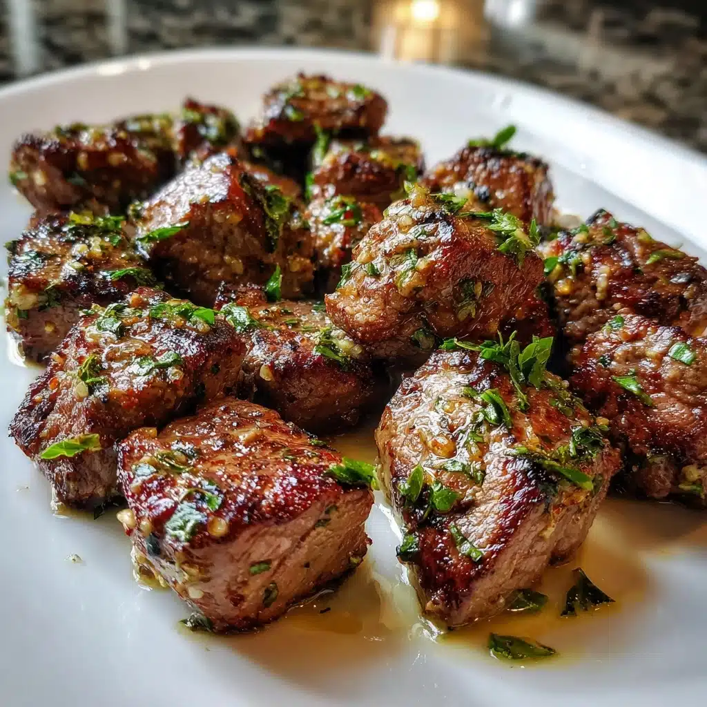 Irresistible Steak Bites with Garlic Butter Recipe
