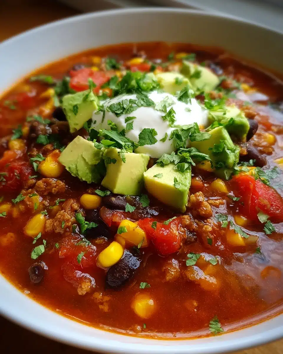 Irresistible Stovetop Taco Soup Recipe for Cozy Nights