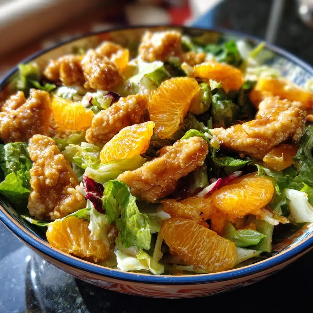 Mandarin Orange Chicken Salad: Sweet, Savory, and Refreshingly Crunchy