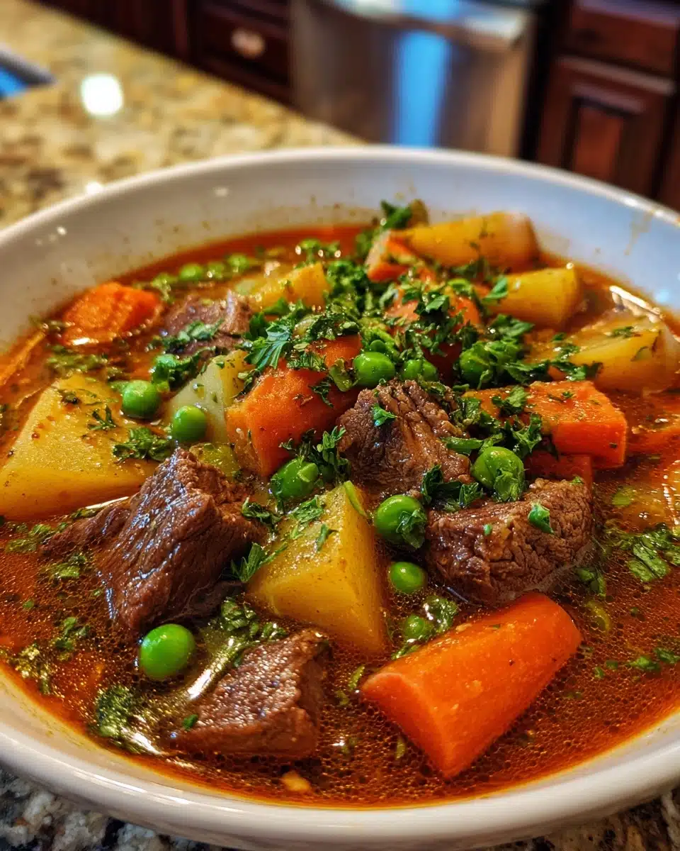 Old-Fashioned Vegetable Beef Soup Recipe – Classic Family Comfort Food