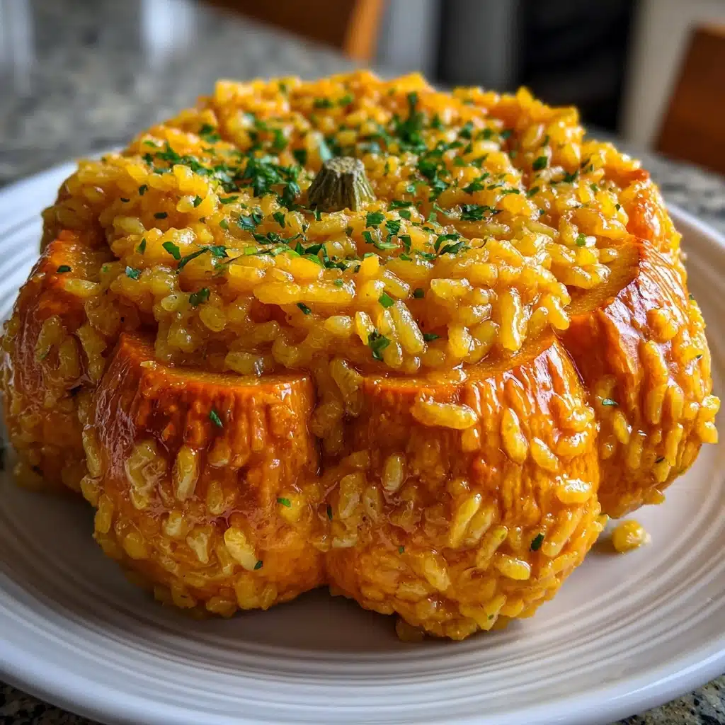 Pumpkin-Shaped Butternut Squash Risotto: A Festive and Cozy Fall Dish