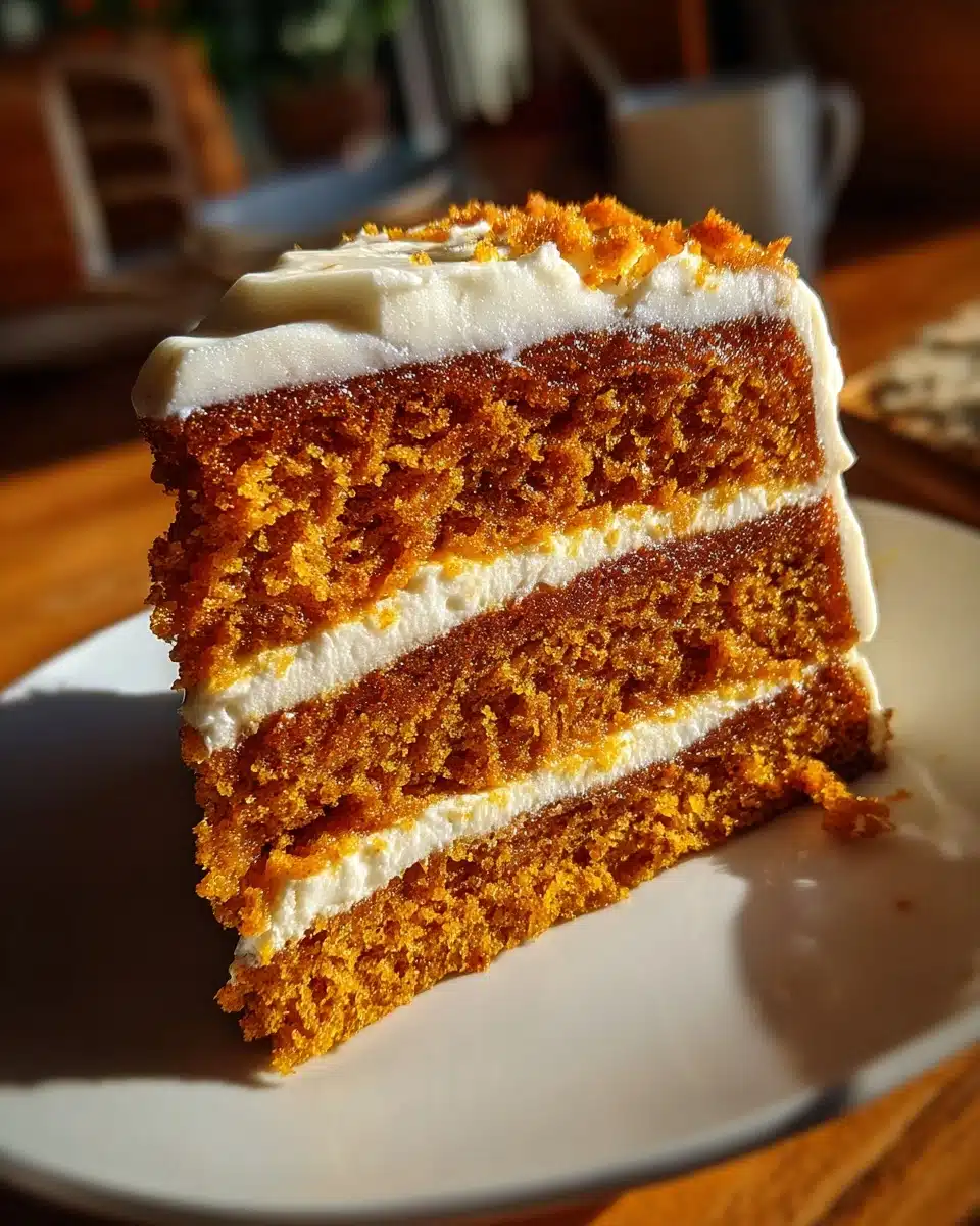 Pumpkin Spice Cake Recipe – Soft, Spiced, and Easy to Make