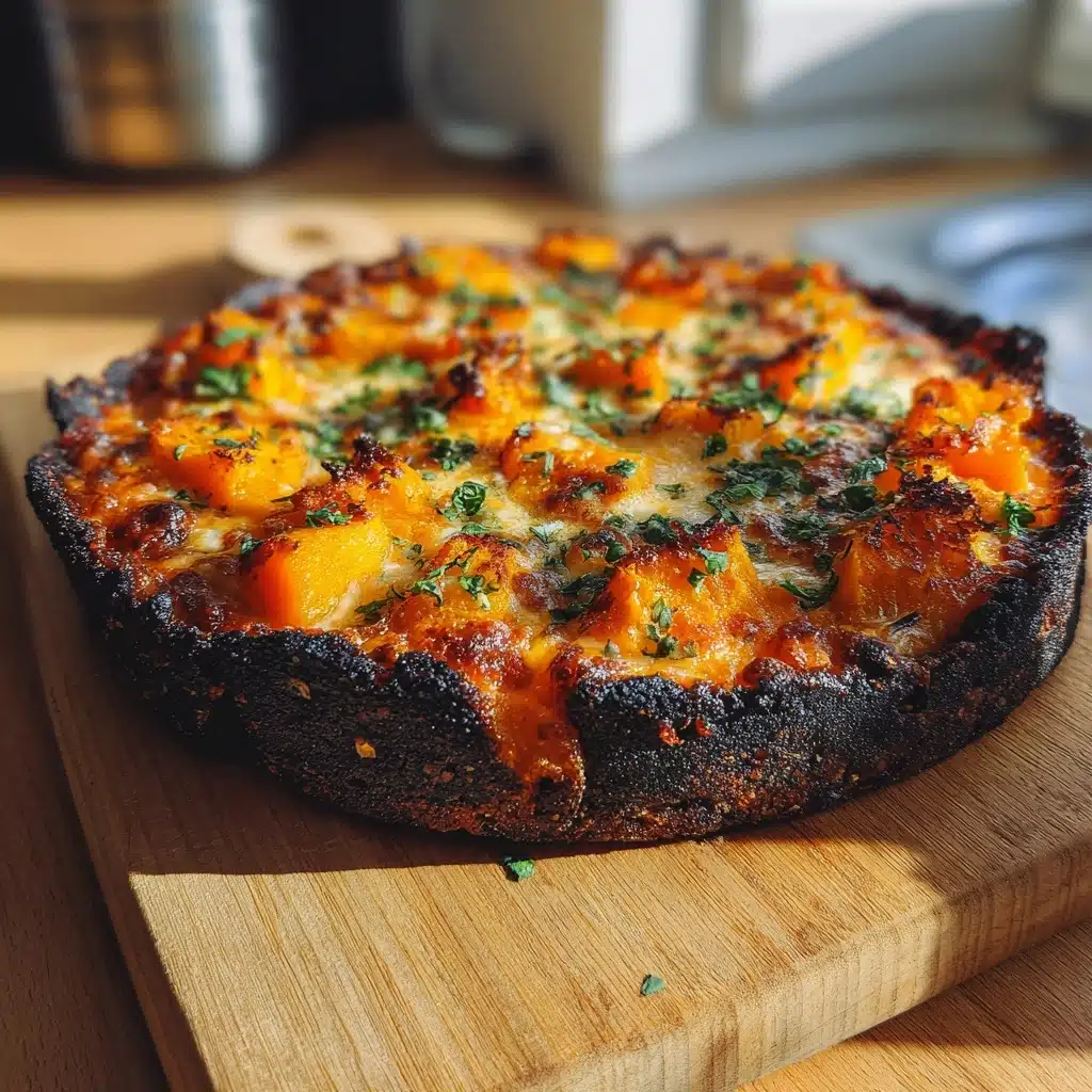 Pumpkin + Sweet Potato Charcoal Crust Pizza: A Bold Twist on Pizza Night