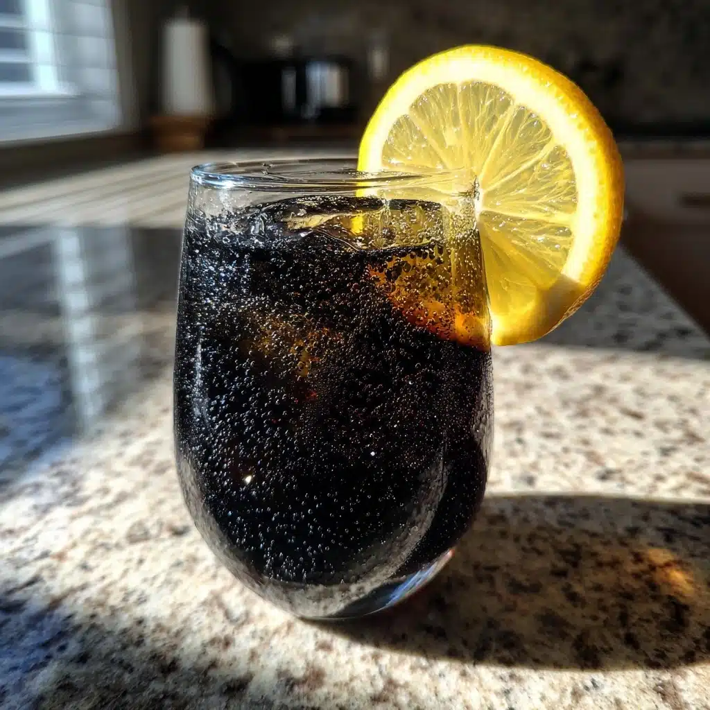 Spooky Black Lemonade