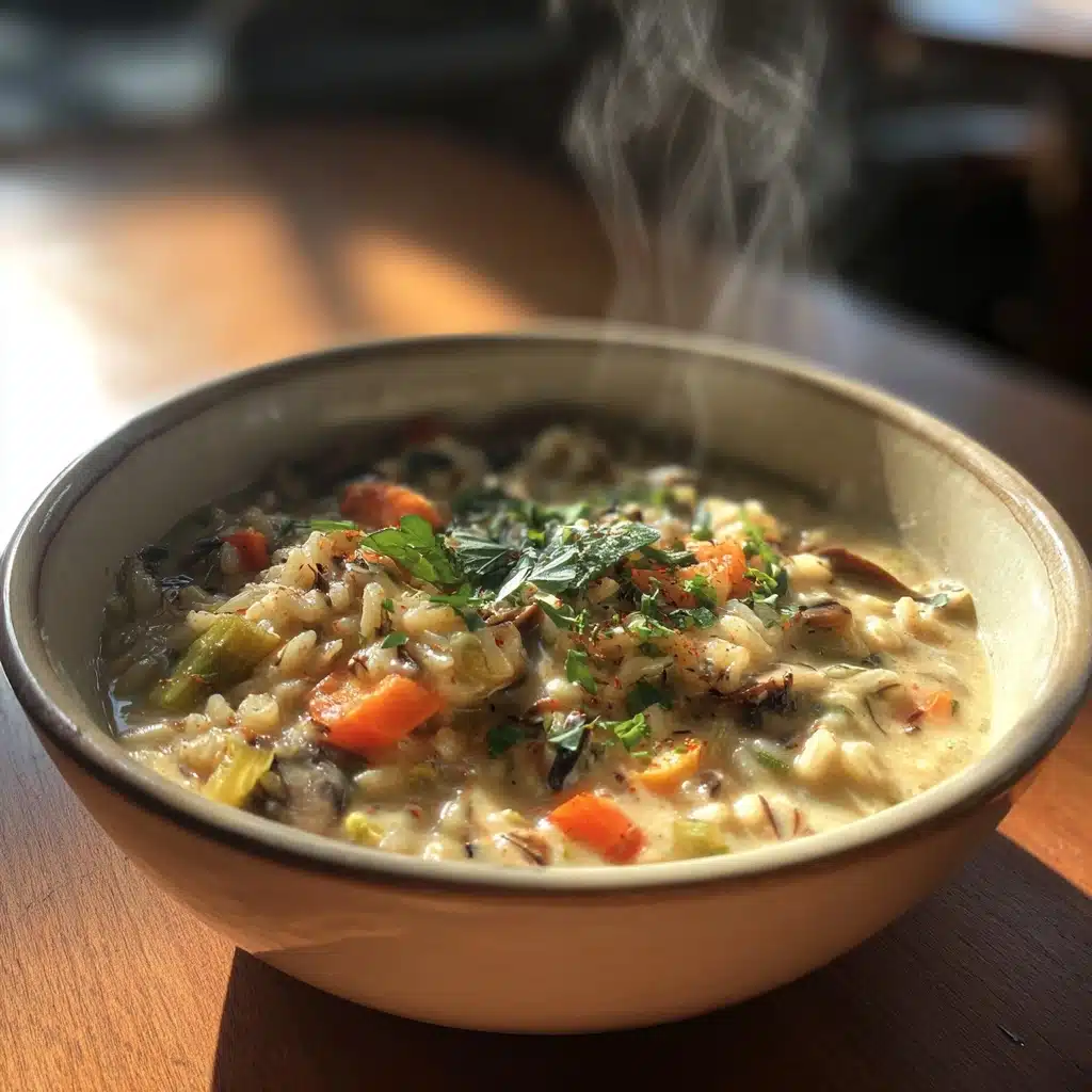 The Ultimate Comfort Food: One-Pot Wild Rice Soup That Tastes Like a Warm Hug