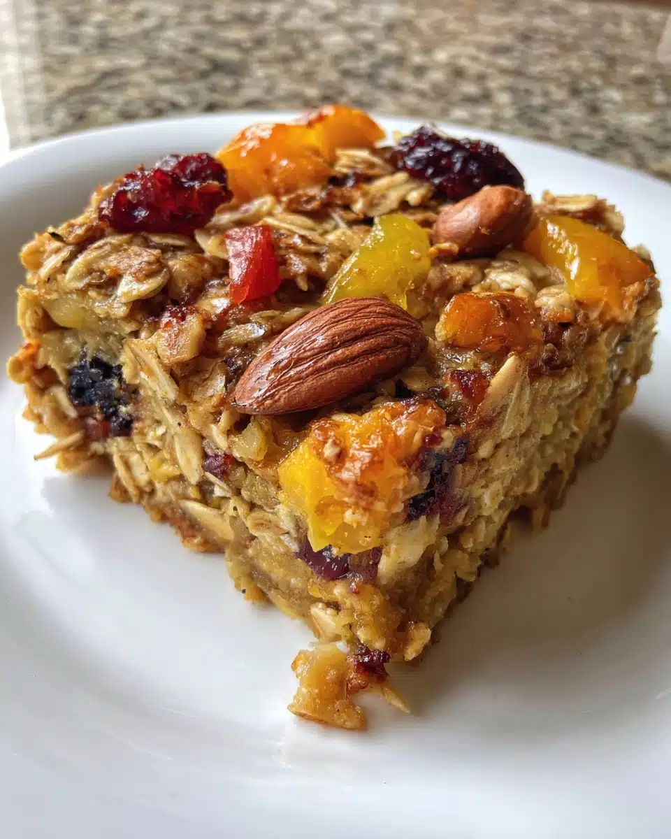 Vegan Baked Oatmeal (Perfect for Meal Prep!) - Hannah Magee RD