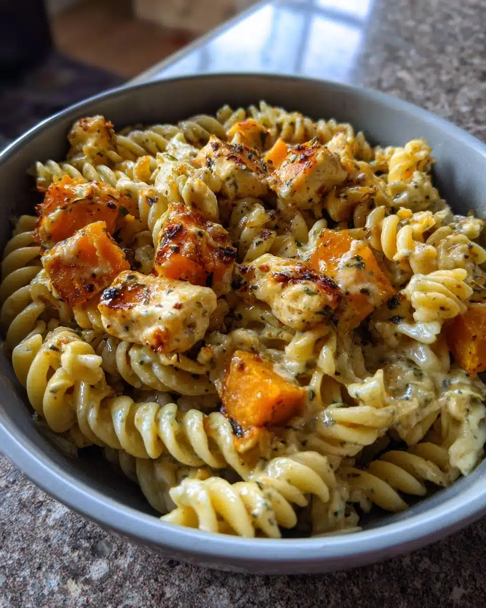 Irresistible Baked Feta Butternut Squash Pasta Recipe