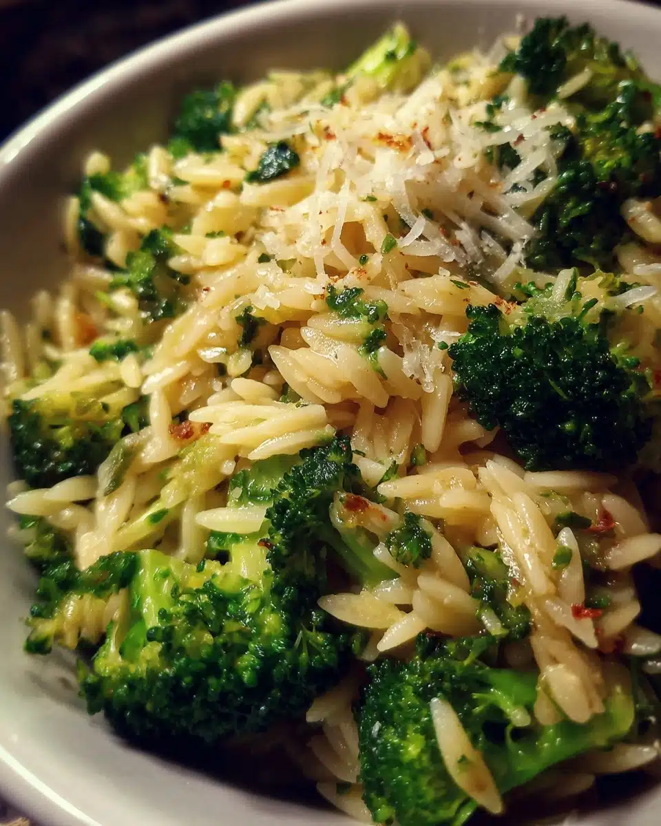 Irresistible Broccoli Orzo: A Flavorful Pasta Delight