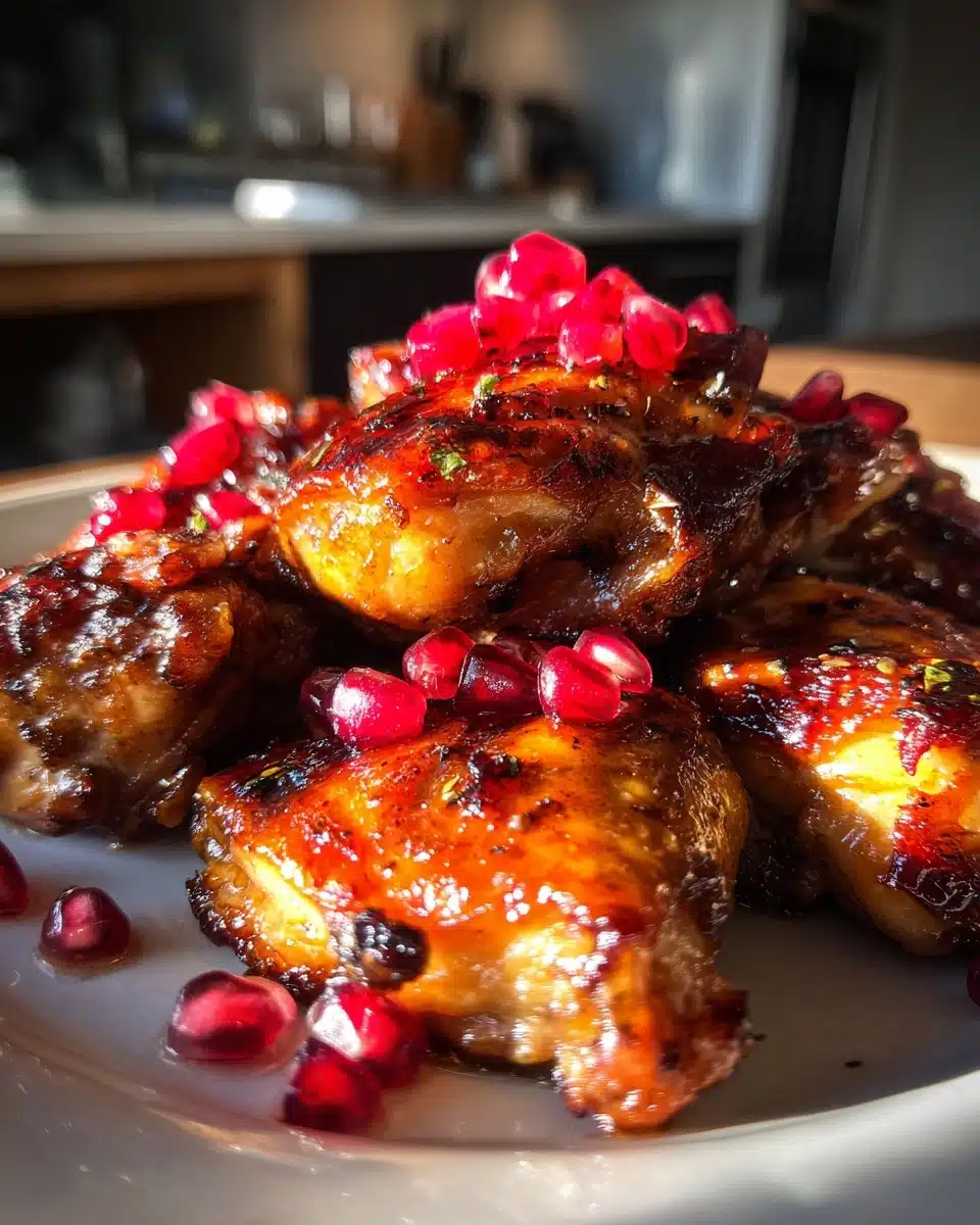 Irresistible Roast Pomegranate Chicken Recipe to Savor