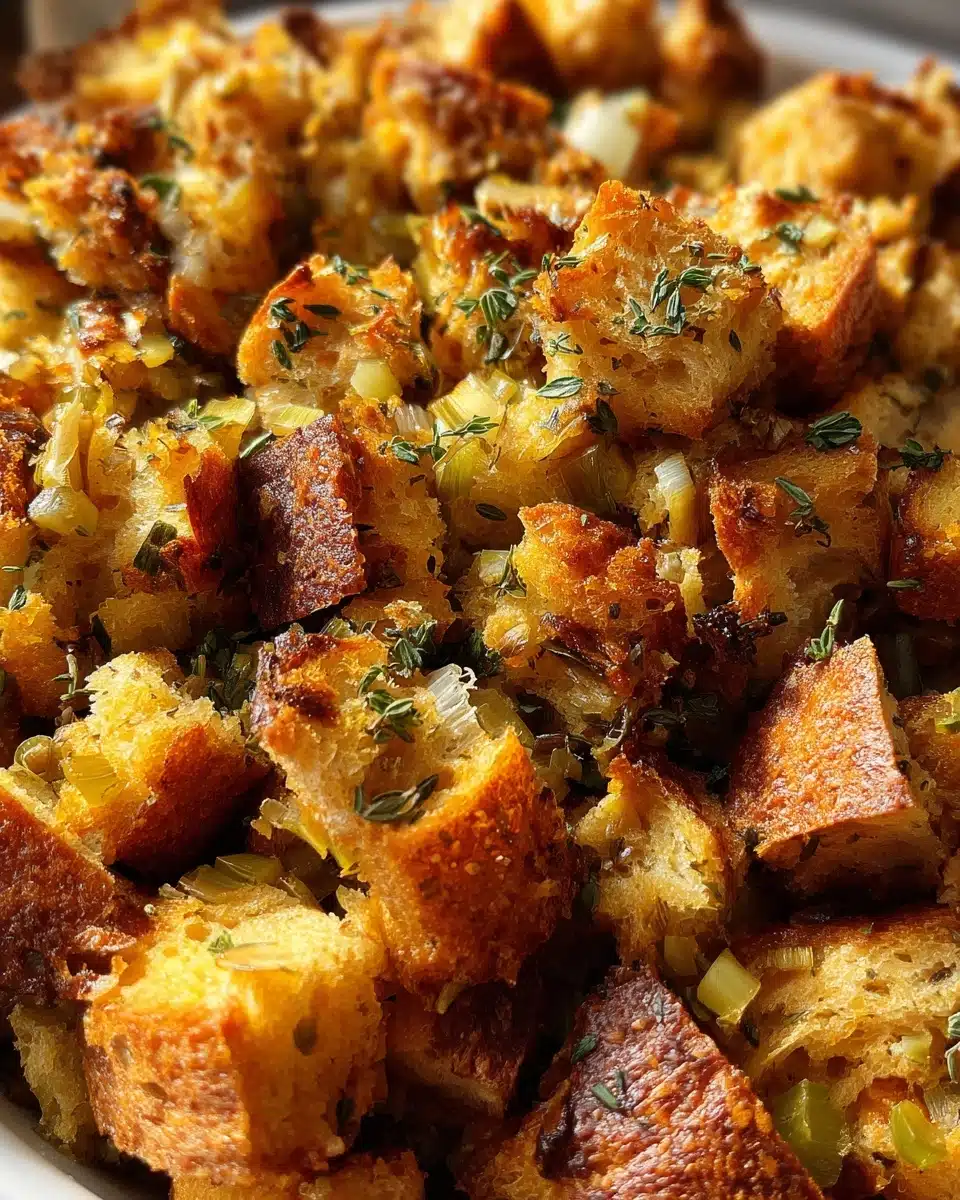 Savory Old-Fashion Holiday Stuffing Recipe to Wow Guests