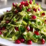 Vibrant Shaved Brussels Sprout Salad with Pomegranate Delight Awaits You! 84 Vibrant Shaved Brussels Sprout Salad with Pomegranate Delight