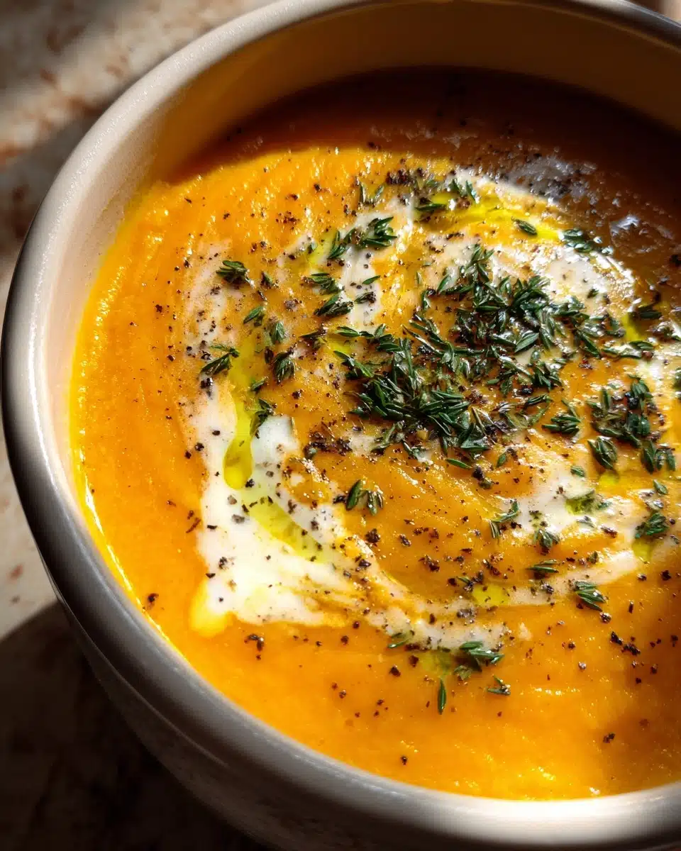 Warm Up with Delicious Roast Carrot Soup Recipe