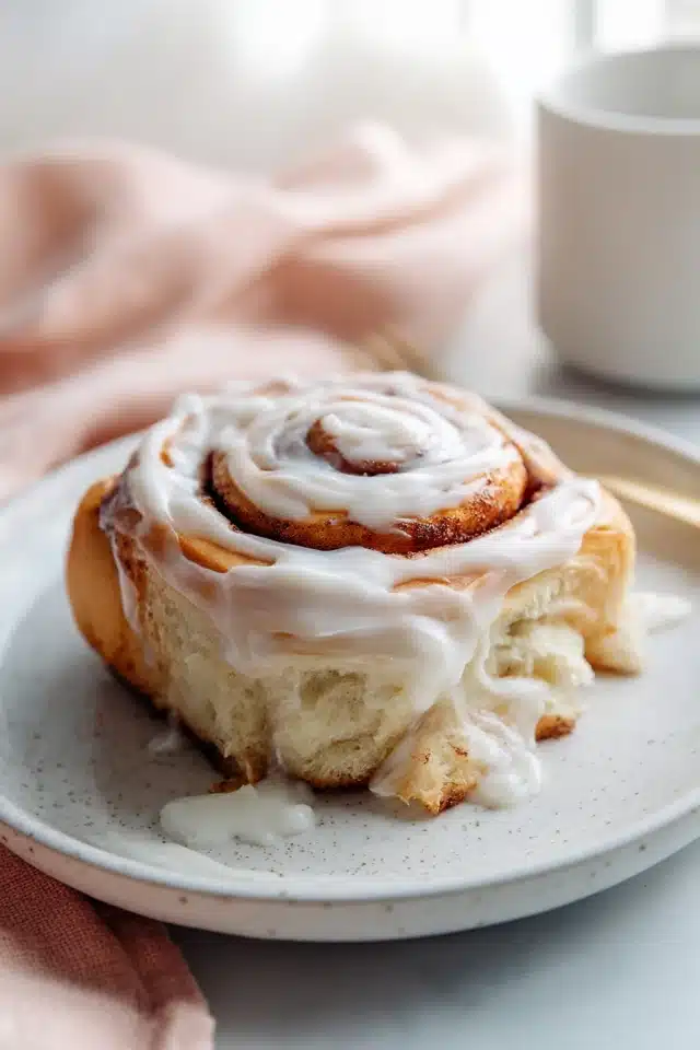 Homemade Overnight Cinnamon Rolls