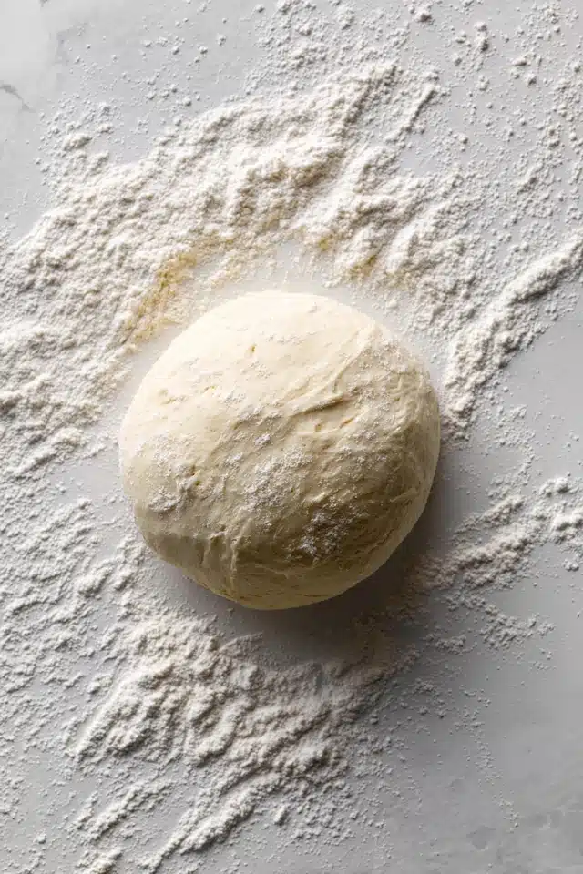 dough covered with cinnamon sugar filling for cinnamon rolls