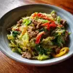 Cabbage and Pork Stir Fry – Quick and Flavorful Delight