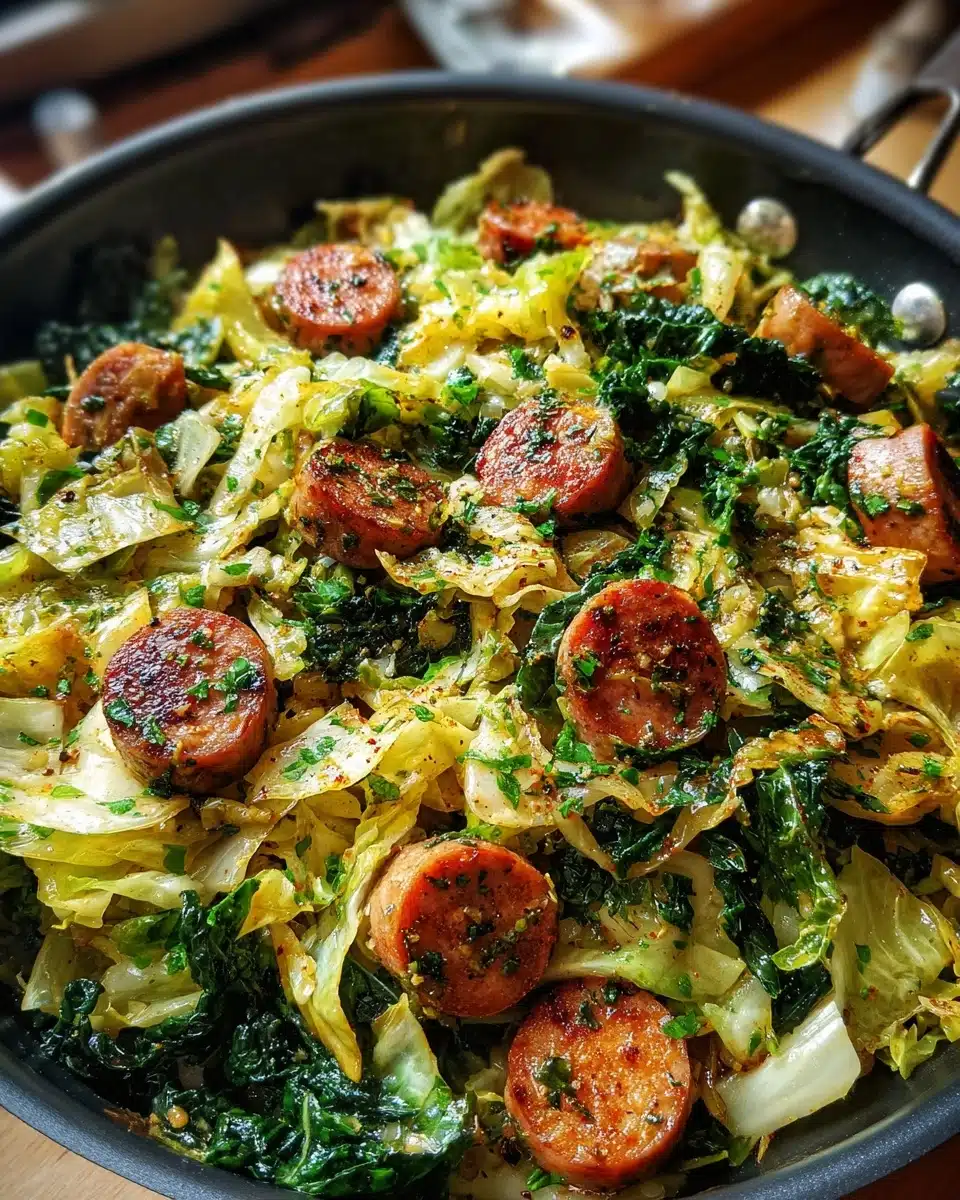 Cabbage and Sausage Skillet – Cozy Weeknight Winner