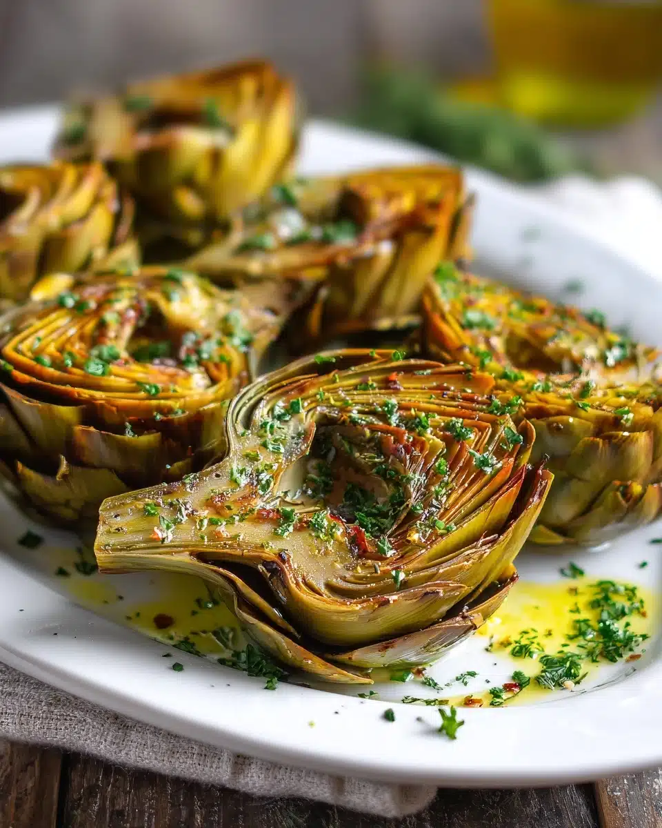 Oven Roasted Artichokes – Irresistibly Flavorful Delight