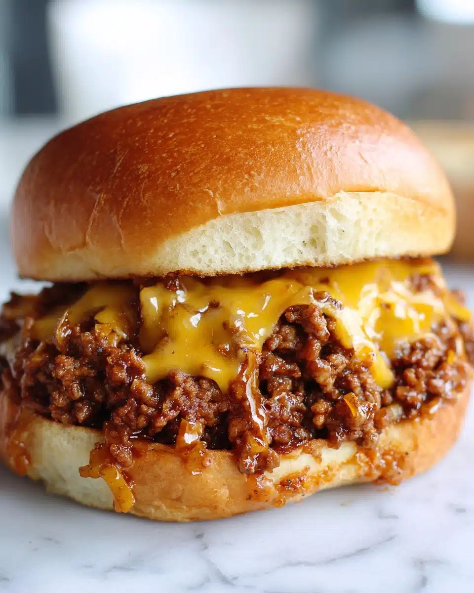 Philly Cheesesteak Sloppy Joes – A Game-Changer Dinner