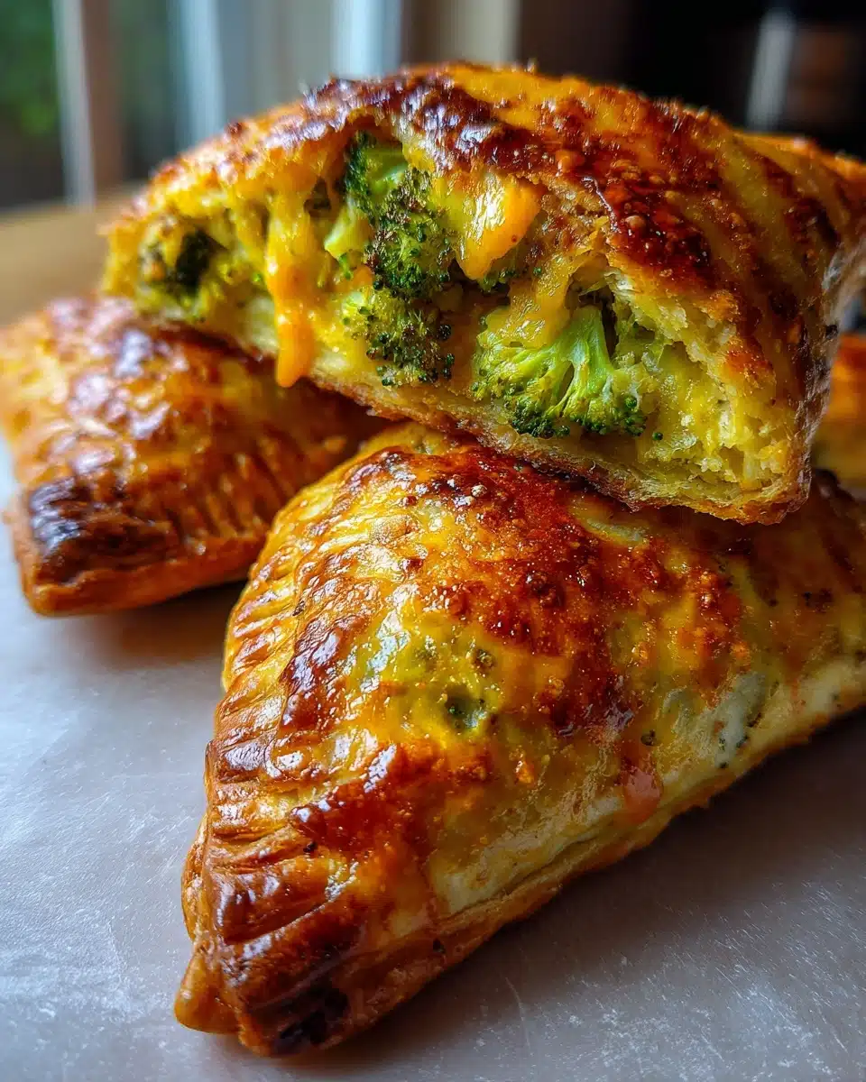 Broccoli Cheddar Hand Pies